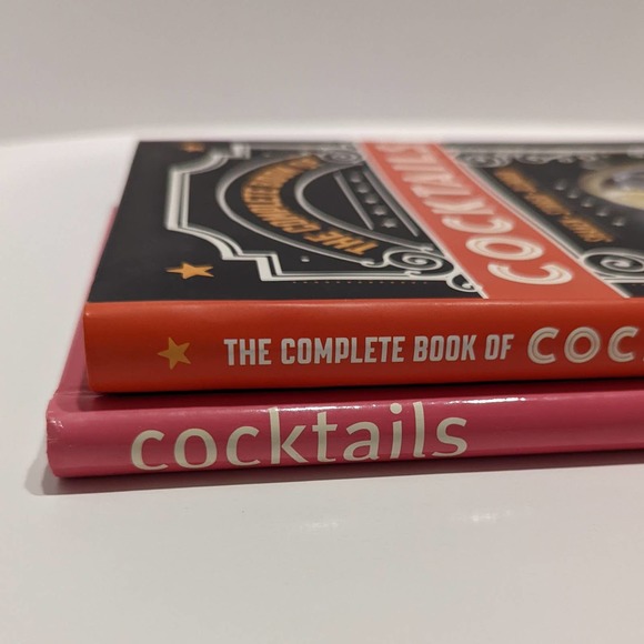 Cocktail Drinks Recipe Book Lot (2 Hardcover) – Shaken, Stirred, Non-Alcoholic - Picture 14 of 14
